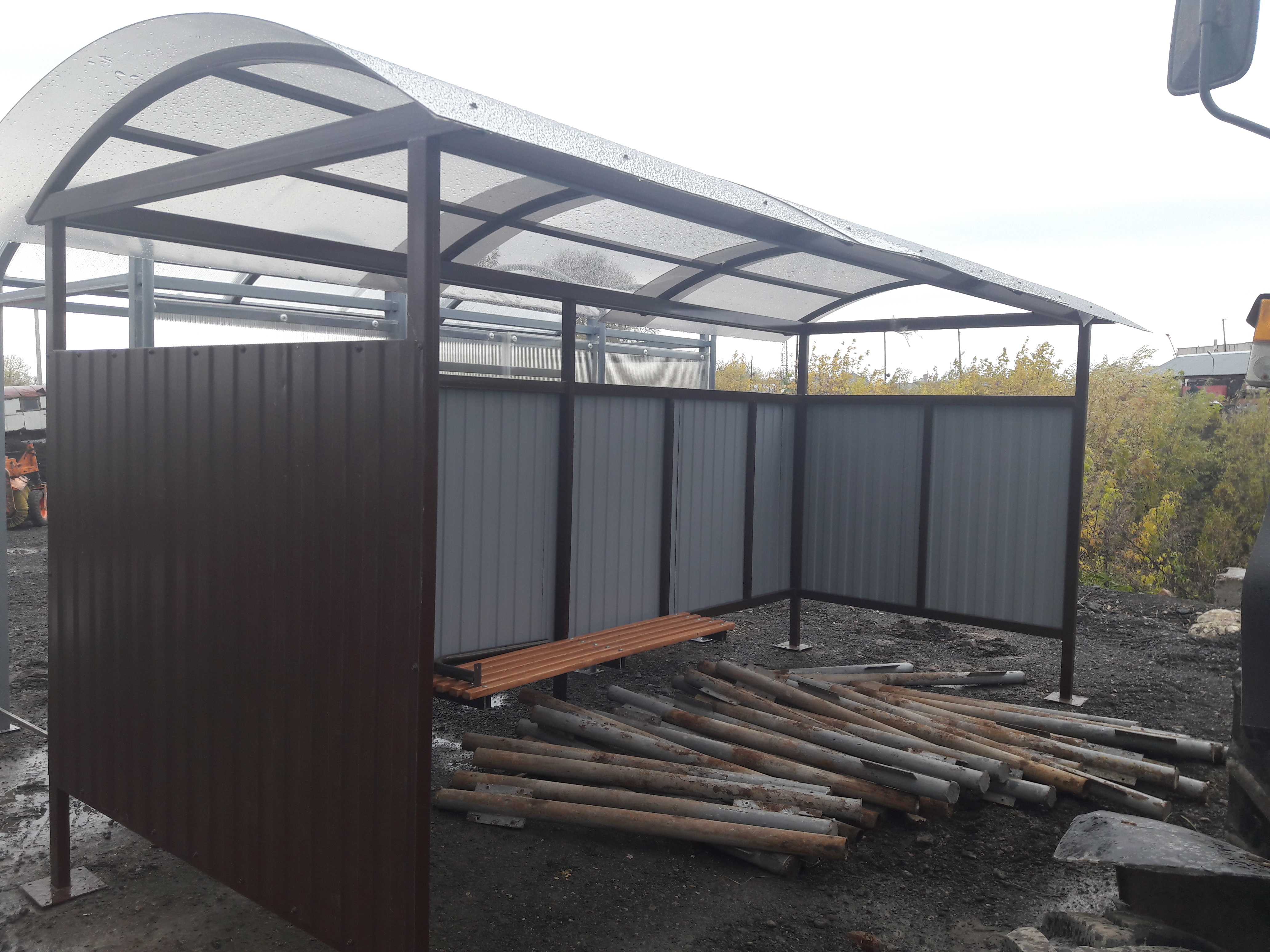 Поставка и установка автопавильонов в г.Пермь, ул.Маяковского