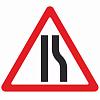 Знак 1.20.2. Сужение дороги