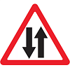 Знак 1.21. Двустороннее движение