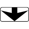 Знак 8.14. Полоса движения