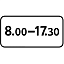 Знак 8.5.4. Время действия